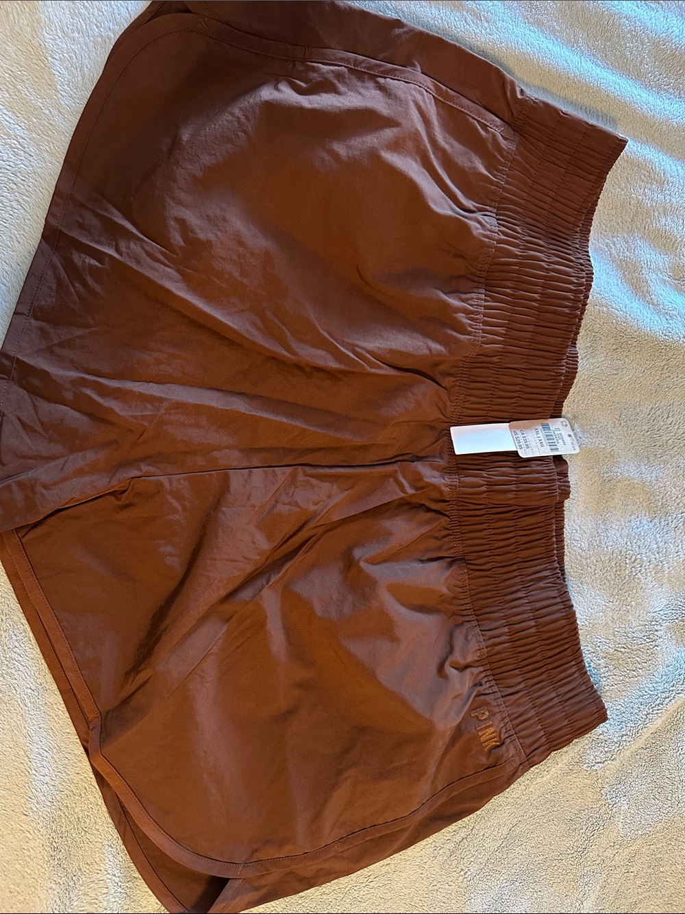 PINK Victoria's Secret Women's Athletic Shorts - Brown